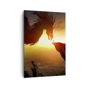 Schilderen op canvas - Drakendoder - 70x100 cm