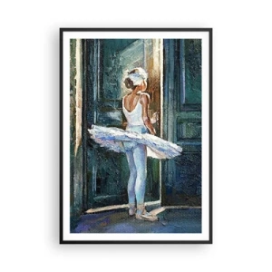 Poster in een zwarte lijst - Vóór de show-off - 70x100 cm