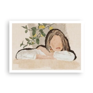Poster - Zuidelijke schoonheid - 100x70 cm