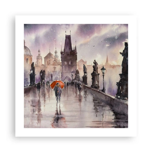 Poster - Mensen veranderen niet - 50x50 cm