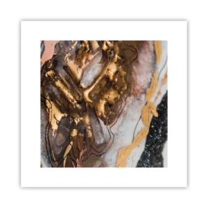 Poster - Het element aarde - 30x30 cm