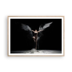 Een poster in een licht eiken lijst - Elfen bestaan - 100x70 cm