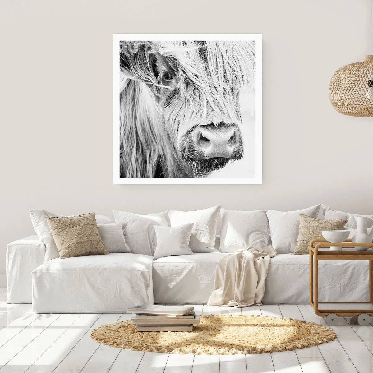 Poster - Schotse wildheid - 40x40 cm