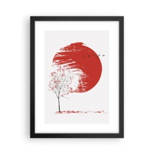 Poster in een zwarte lijst - Kent u dit land? - 30x40 cm