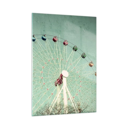 Schilderen op glas - Wij nodigen u uit om plezier te hebben - 50x70 cm