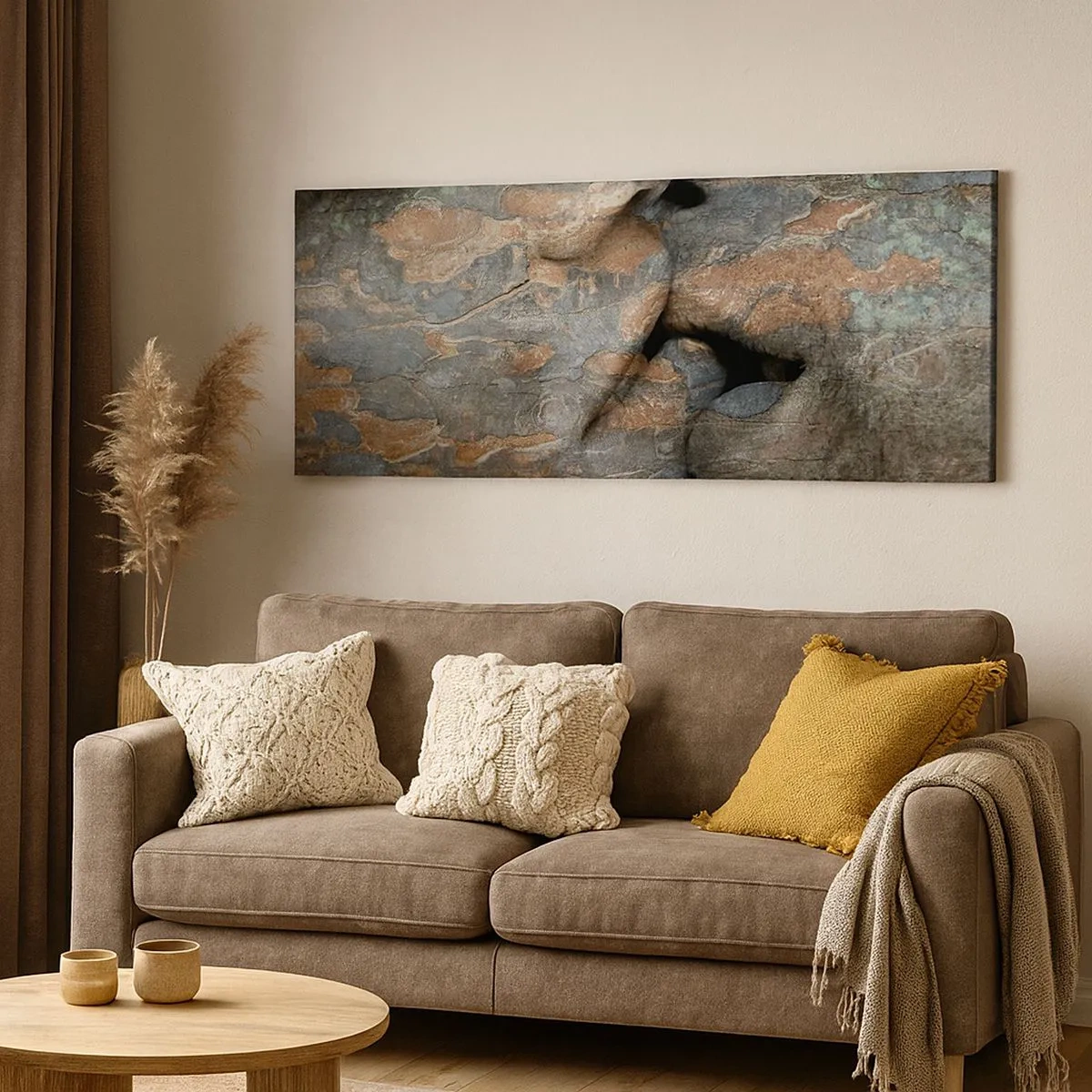 Schilderen op canvas - Voor altijd samen - 100x40 cm