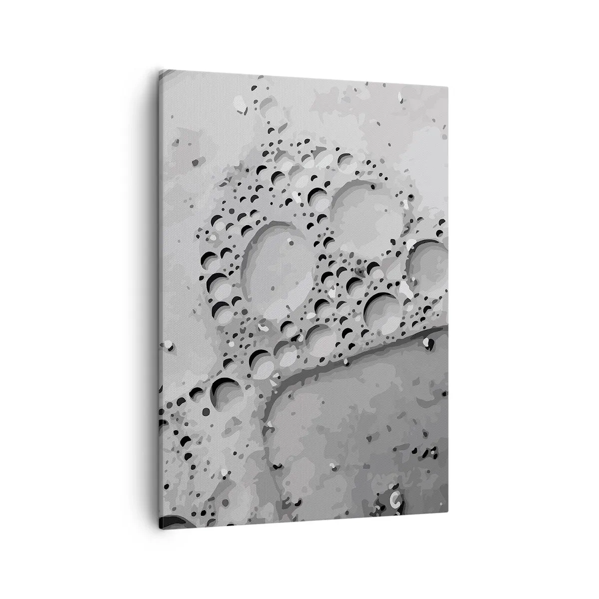 Schilderen op canvas - Schuimspoor - 50x70 cm
