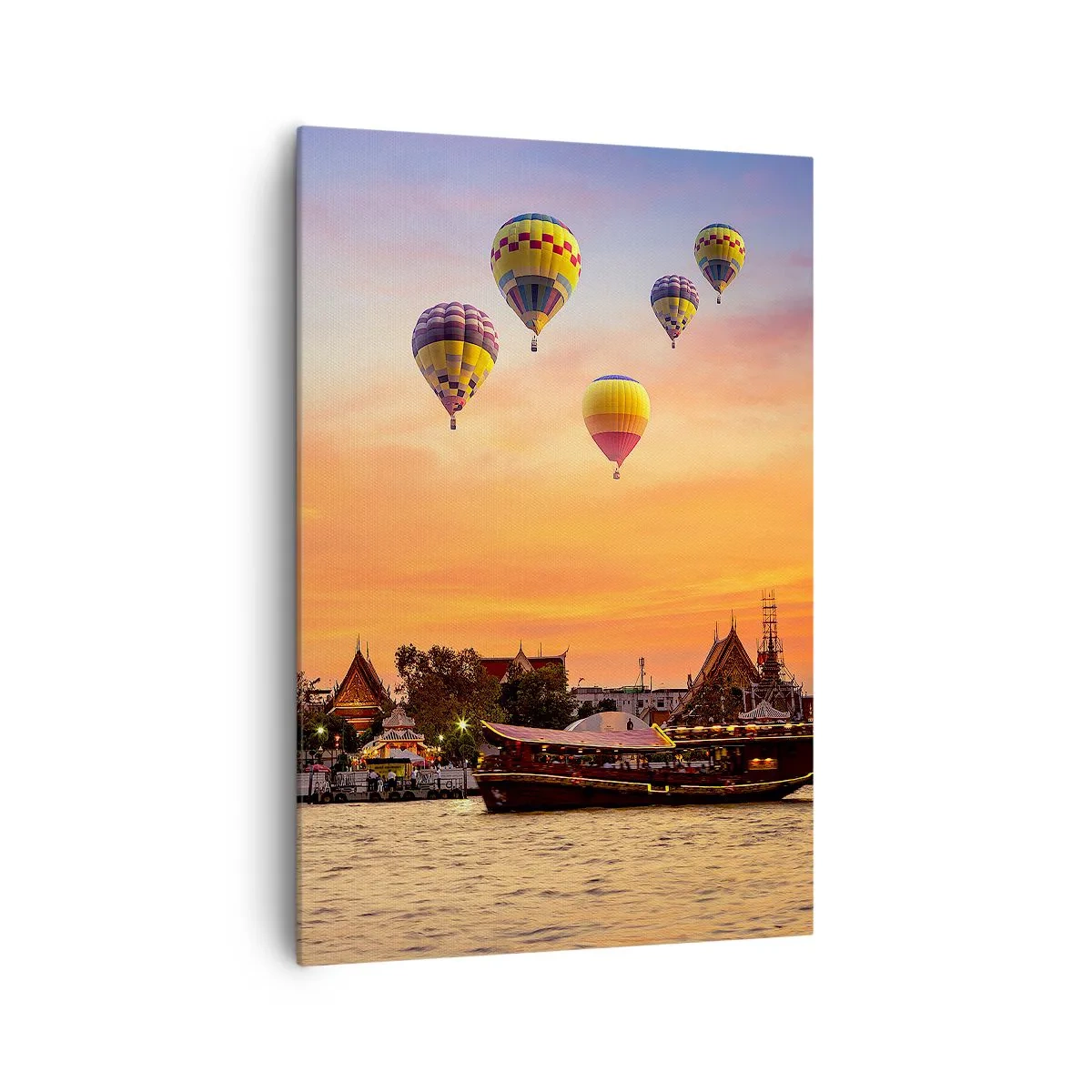 Schilderen op canvas - Hier worden sprookjes geboren - 70x100 cm