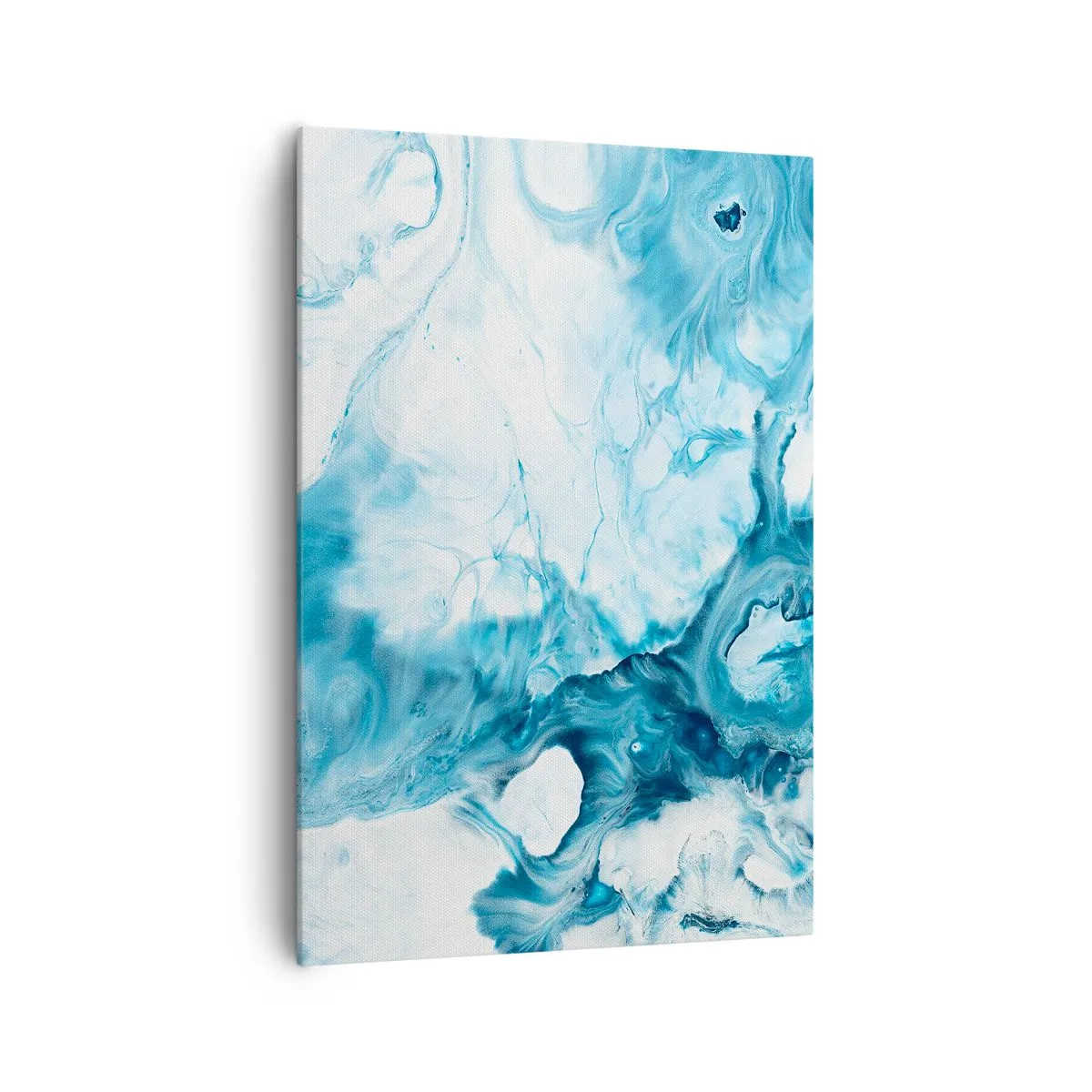 Schilderen op canvas - Blauw Concert - 70x100 cm