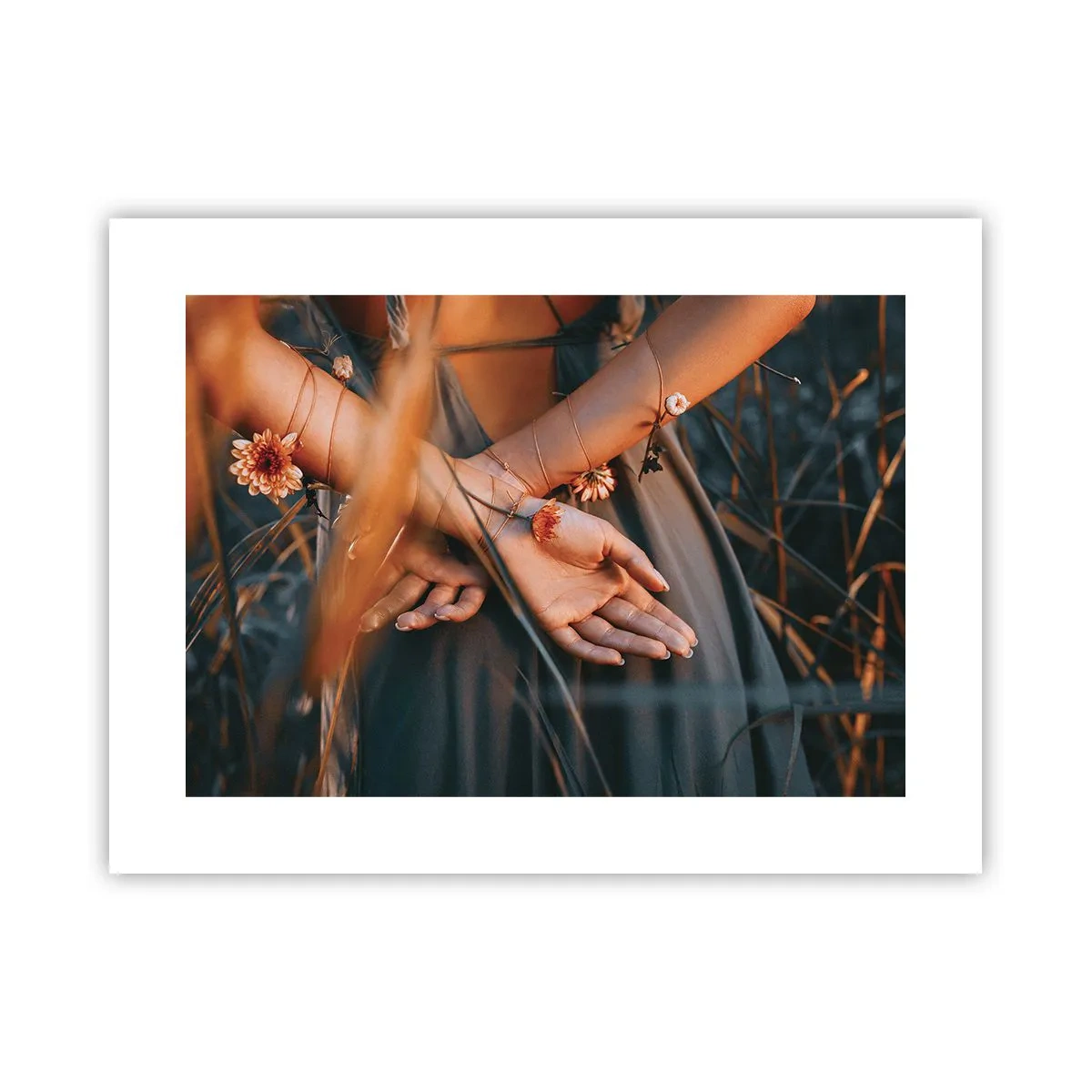 Poster - Verbonden met de natuur - 40x30 cm