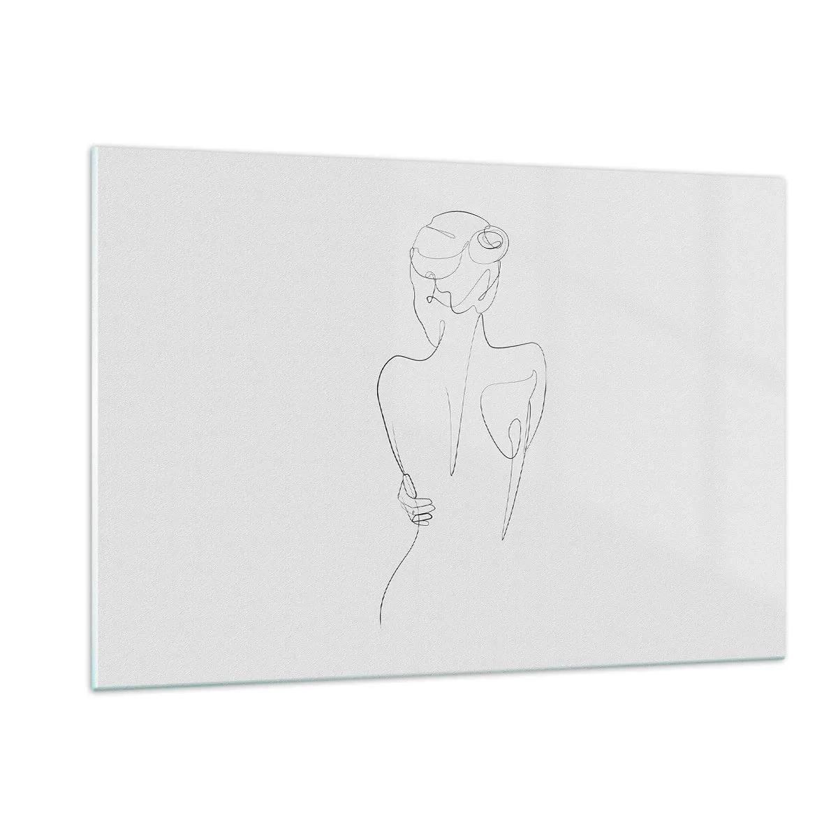 Schilderen op glas - Lichaamsmuziek - 120x80 cm