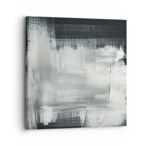 Schilderen op canvas - Geweven van verticaal en horizontaal - 30x30 cm