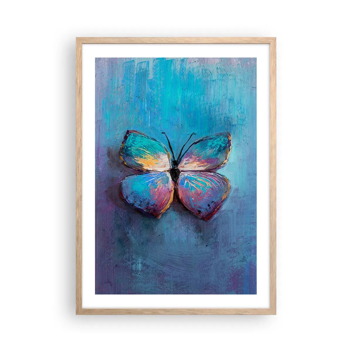 Een poster in een licht eiken lijst - In al zijn glorie - 50x70 cm