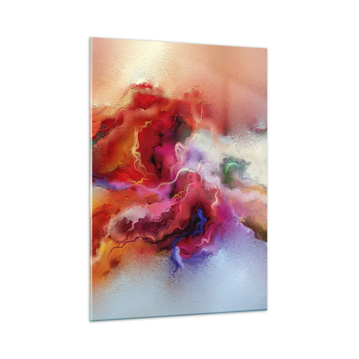 Schilderen op glas - Hoe vang je dromen - rook - 50x70 cm
