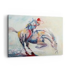 Schilderen op canvas - Hou vol, we vliegen - 100x70 cm