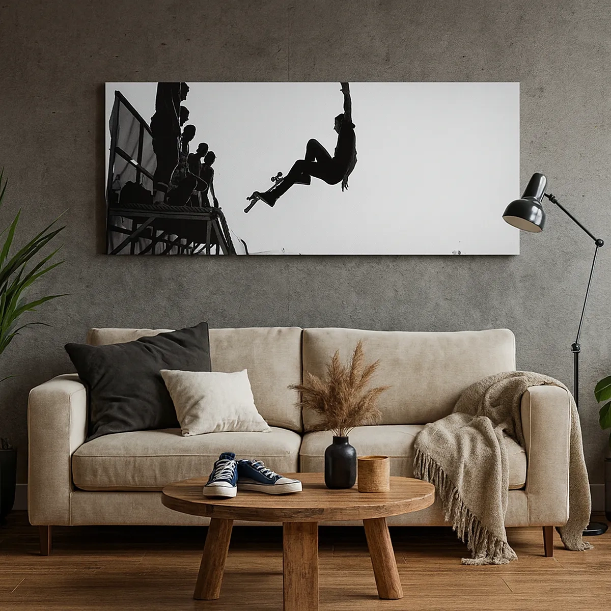 Schilderen op canvas - Helden en kijkers - 30x30 cm