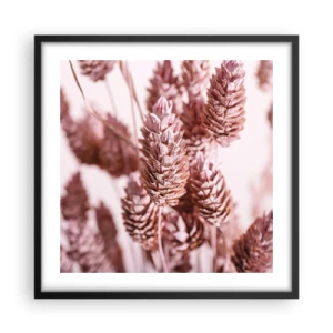 Poster in een zwarte lijst - Schijnbaar onopvallend - 50x50 cm