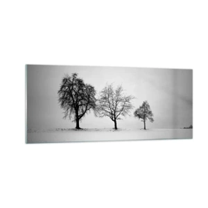 Schilderen op glas - Waar dromen ze over? - 100x40 cm