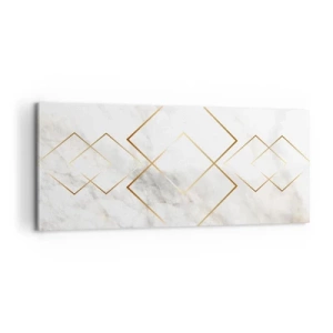 Schilderen op canvas - Een uitzicht tot in het oneindige - 100x40 cm