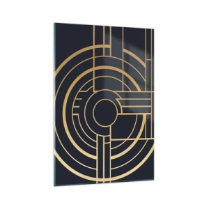 Schilderen op glas - Draaien van dingen - 70x100 cm