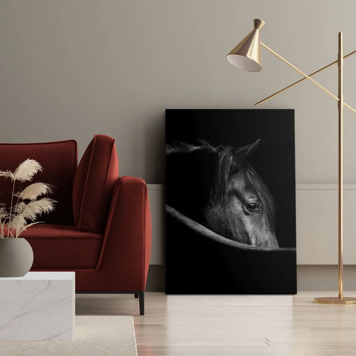Schilderen op canvas - Zwarte Prins - 50x70 cm