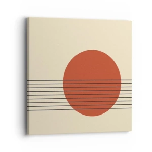 Schilderen op canvas - Opnieuw en opnieuw en verder - 40x40 cm