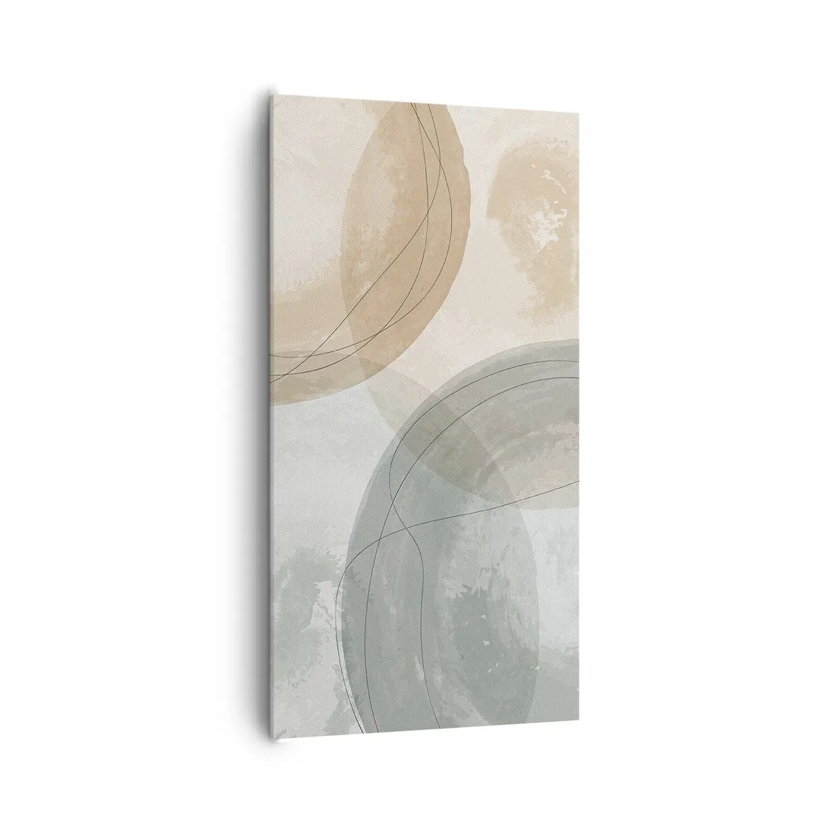 Schilderen op canvas - Indringende werelden - 65x120 cm