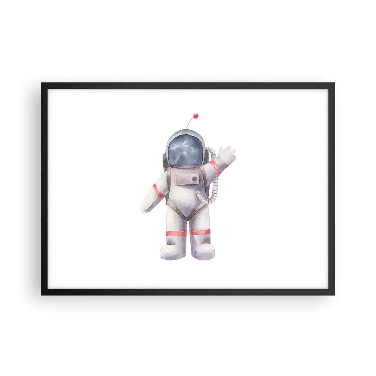 Poster in een zwarte lijst - Tot ziens! - 70x50 cm
