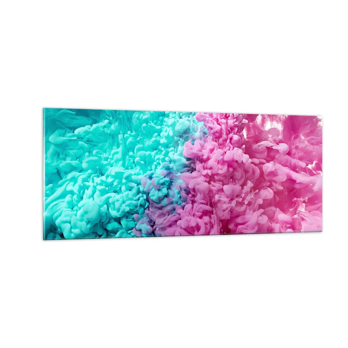 Schilderen op glas - Laatst gevecht - 100x40 cm