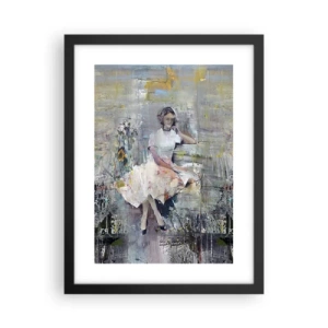 Poster in een zwarte lijst - Klassiek en modern - 30x40 cm