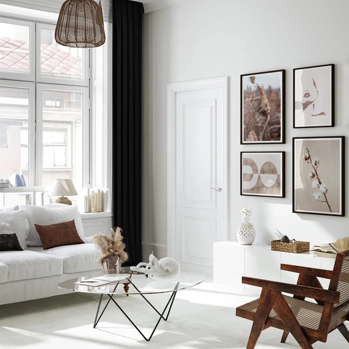 White room - Inspiratie voor de woonkamer