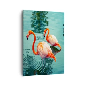 Schilderen op canvas - We zijn nu in de mode - 50x70 cm