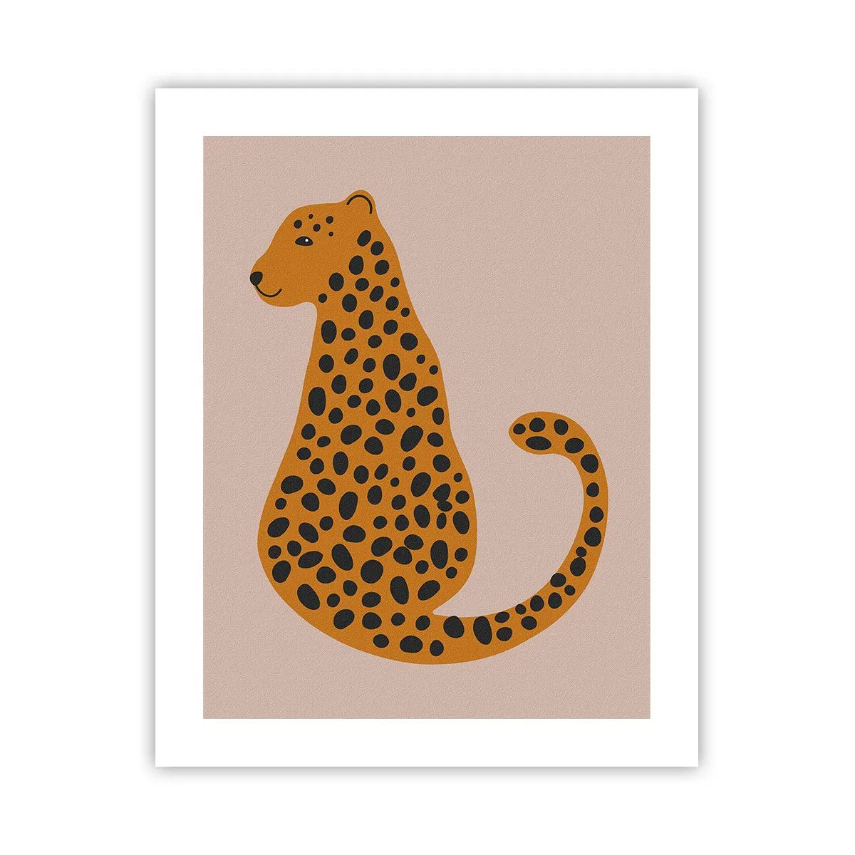 Poster - Luipaardprint is een modieus print - 40x50 cm