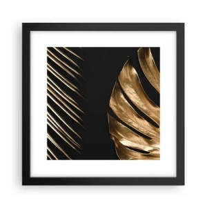 Poster in een zwarte lijst - Anders en net zo duur - 30x30 cm