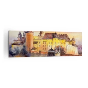Schilderen op canvas - Geschiedenis en sprookje - 160x50 cm