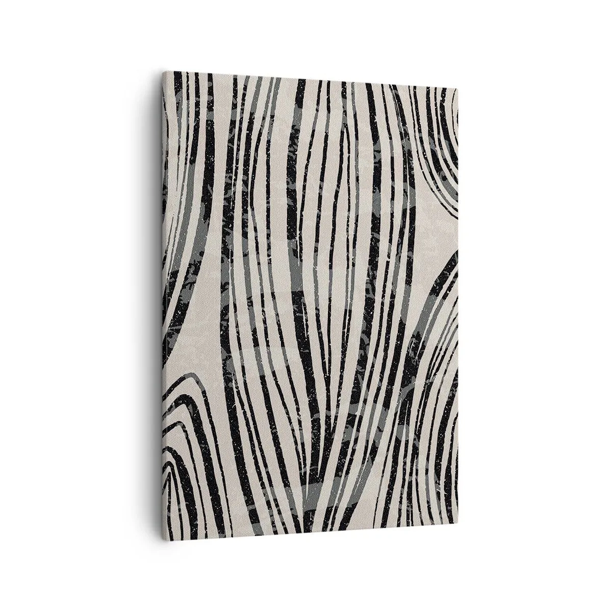 Schilderen op canvas - Lijnoverstromingsvlakte - 50x70 cm