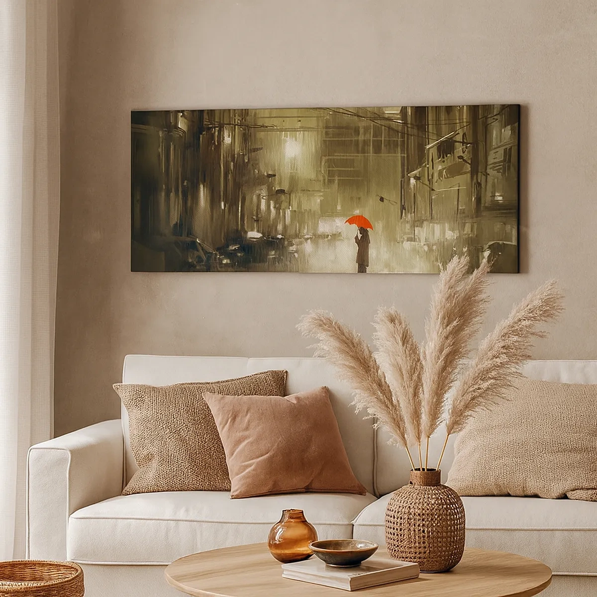 Schilderen op canvas - Alleen maar niet eenzaam - 30x30 cm