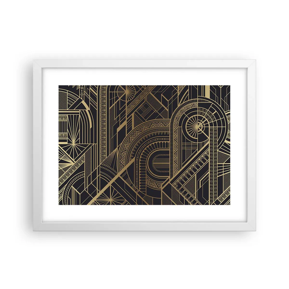 Poster in een witte lijst - Concepten, ideeën, plannen - 40x30 cm