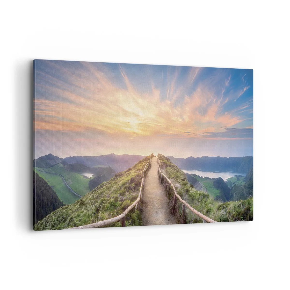 Schilderen op canvas - Dicht bij de hemel - 120x80 cm