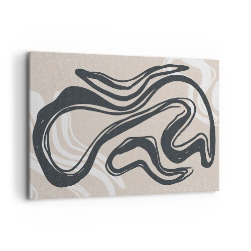 Schilderen op canvas - Expressie vermenigvuldigd - 100x70 cm