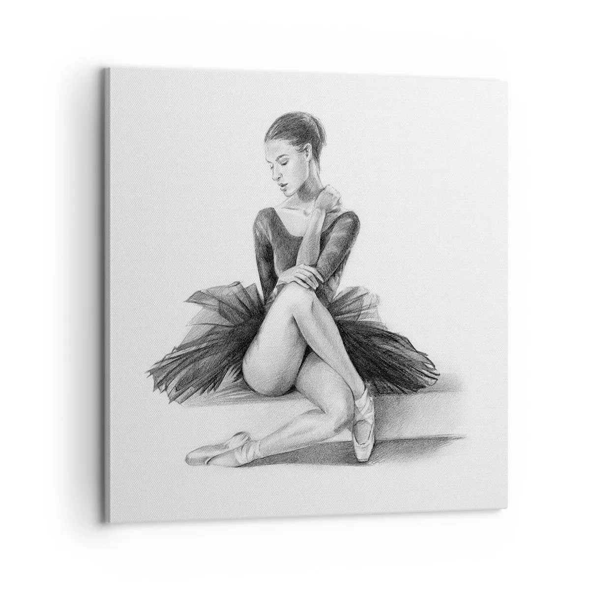 Schilderen op canvas - Betoverd door de dans - 60x60 cm