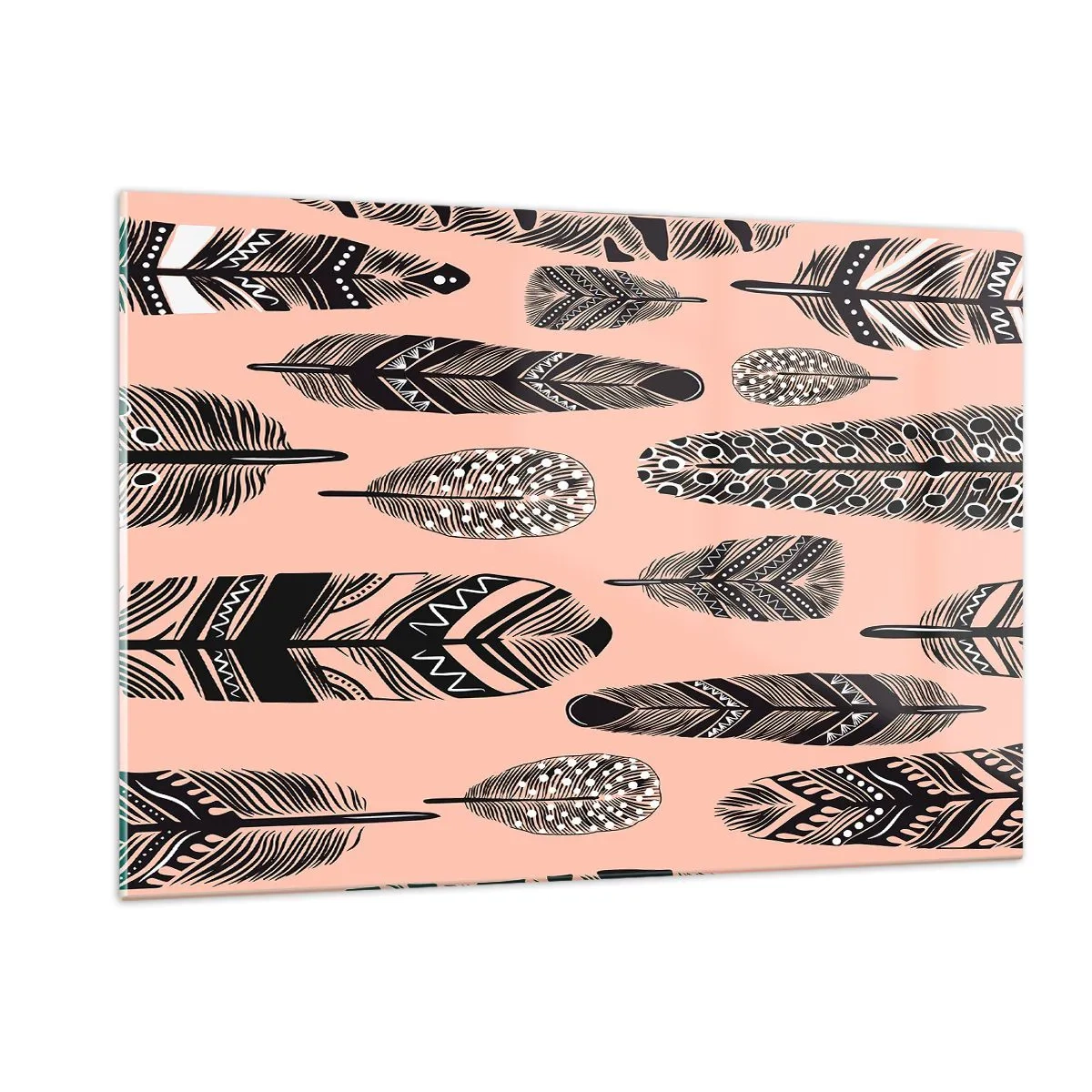 Schilderen op glas - Indiase collectie - 120x80 cm