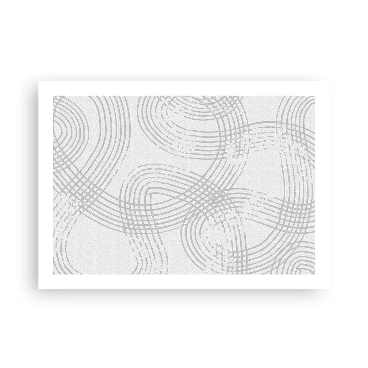 Poster - Er is geen rechte weg - 70x50 cm