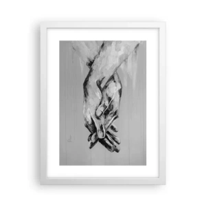Poster in een witte lijst - Begin… - 30x40 cm