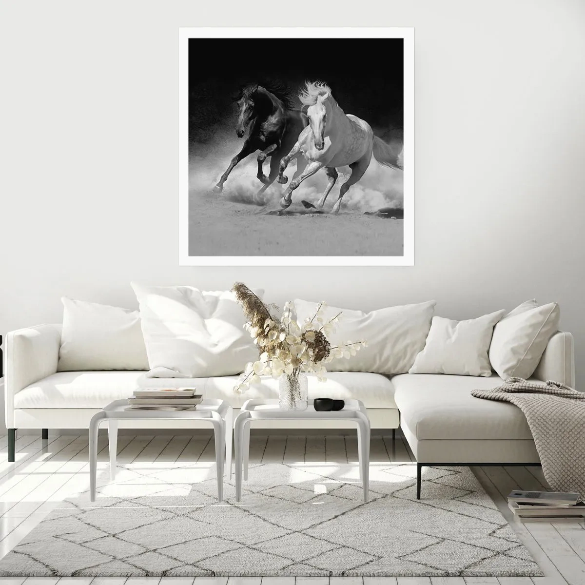 Poster - Vrijheidsgalop - 60x60 cm