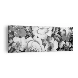 Schilderen op canvas - Zelfs in grijs mooi - 140x50 cm