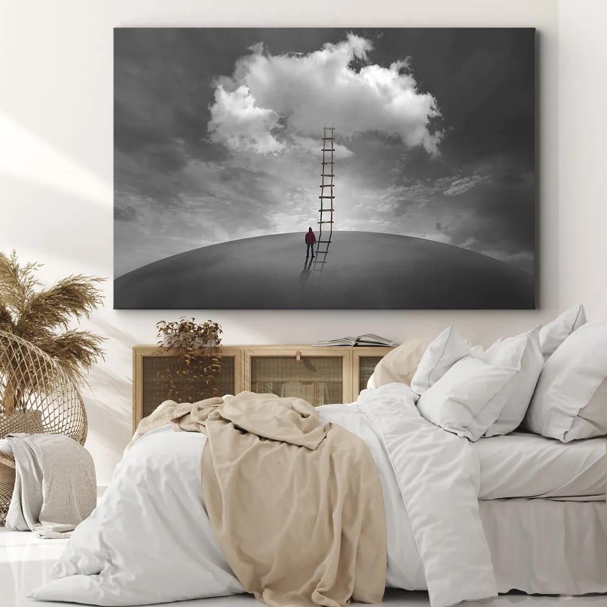 Schilderen op canvas - Alles is mogelijk - 100x70 cm