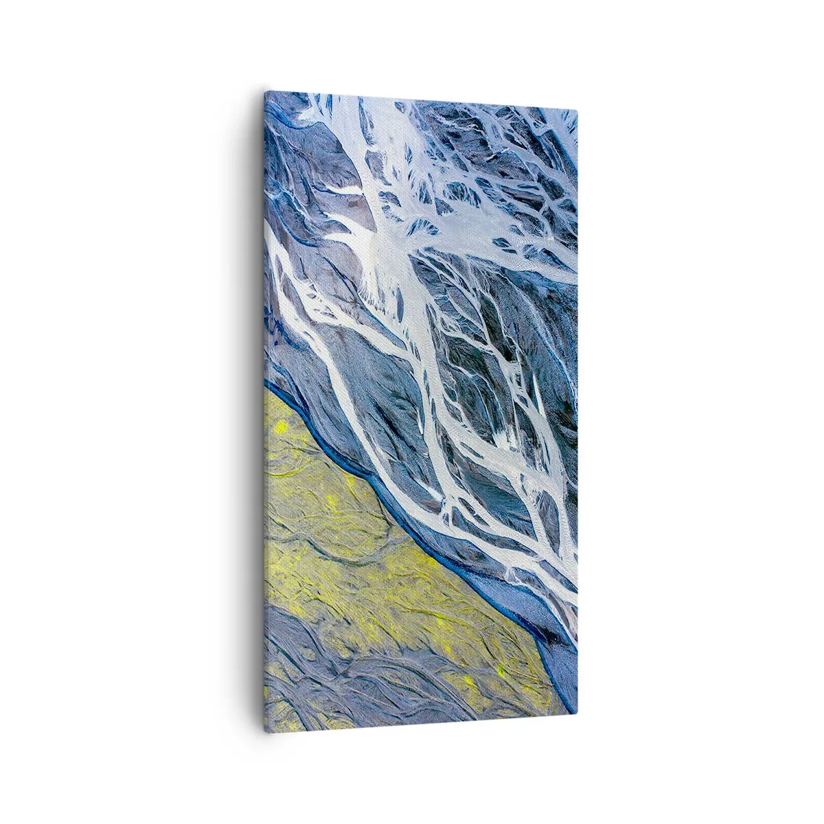 Schilderen op canvas - Rotstekeningen van de natuur - 55x100 cm