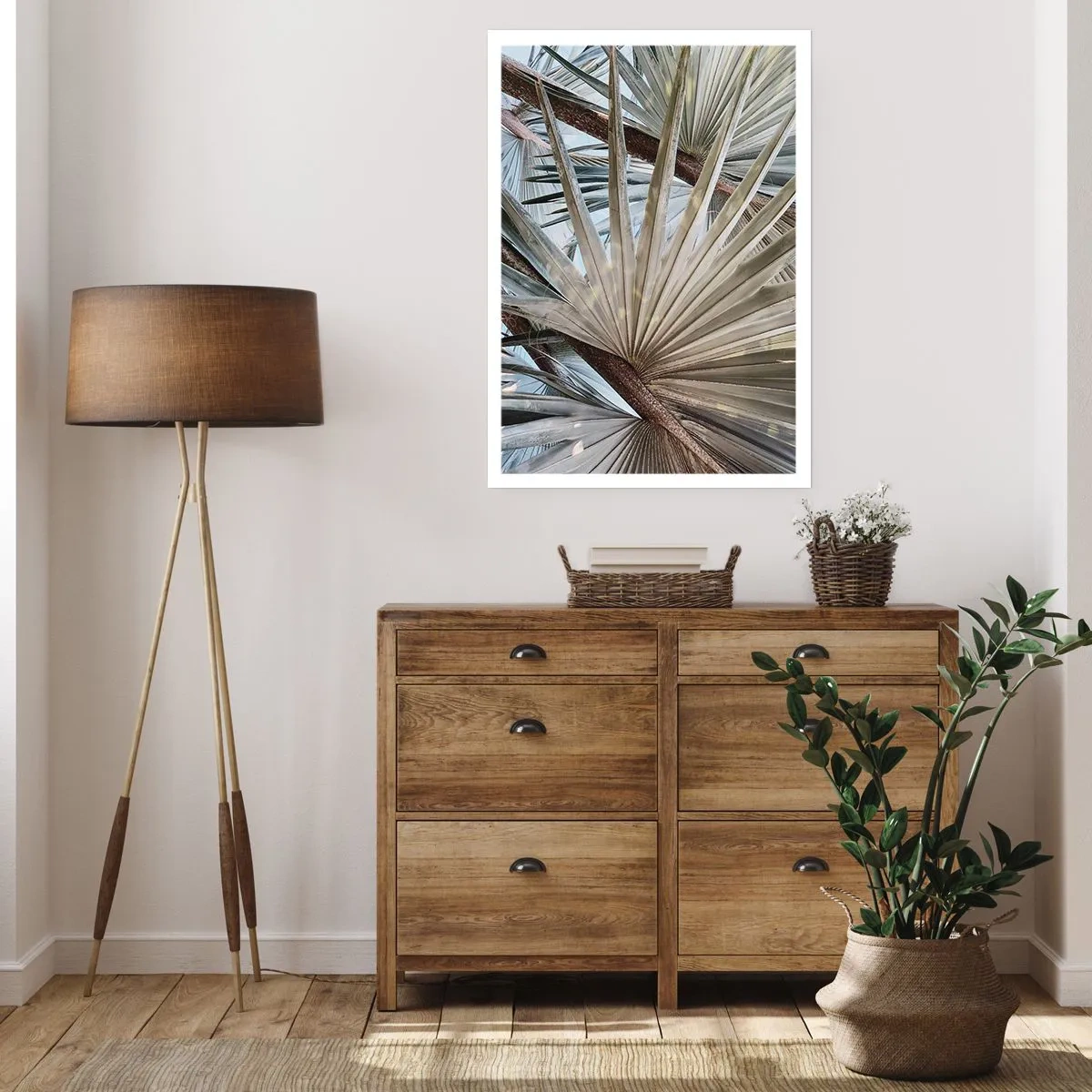 Poster - Fans in de tropen - 70x100 cm