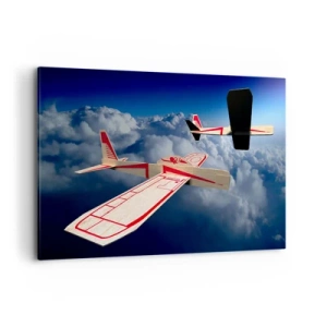 Schilderen op canvas - Nog hoger, nog verder - 120x80 cm
